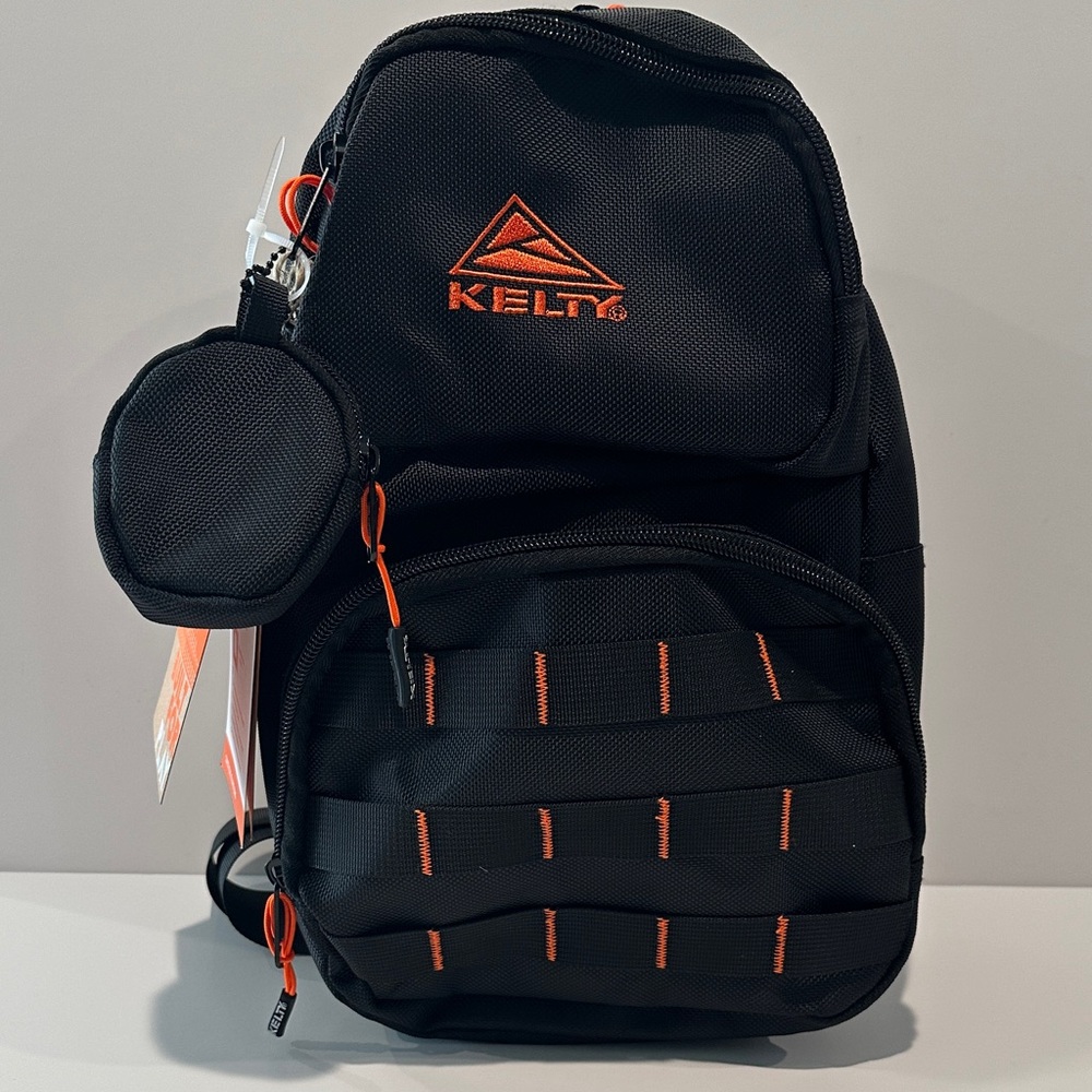 NWT Kelty Tactical Built For Play Sling Bag with attached Pouch.